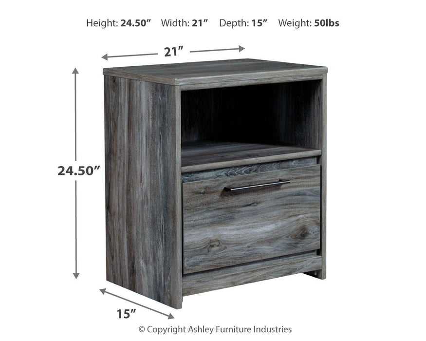 Baystorm Nightstand - Dinettes Plus Furniture