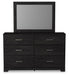 Belachime Dresser and Mirror - Dinettes Plus Furniture