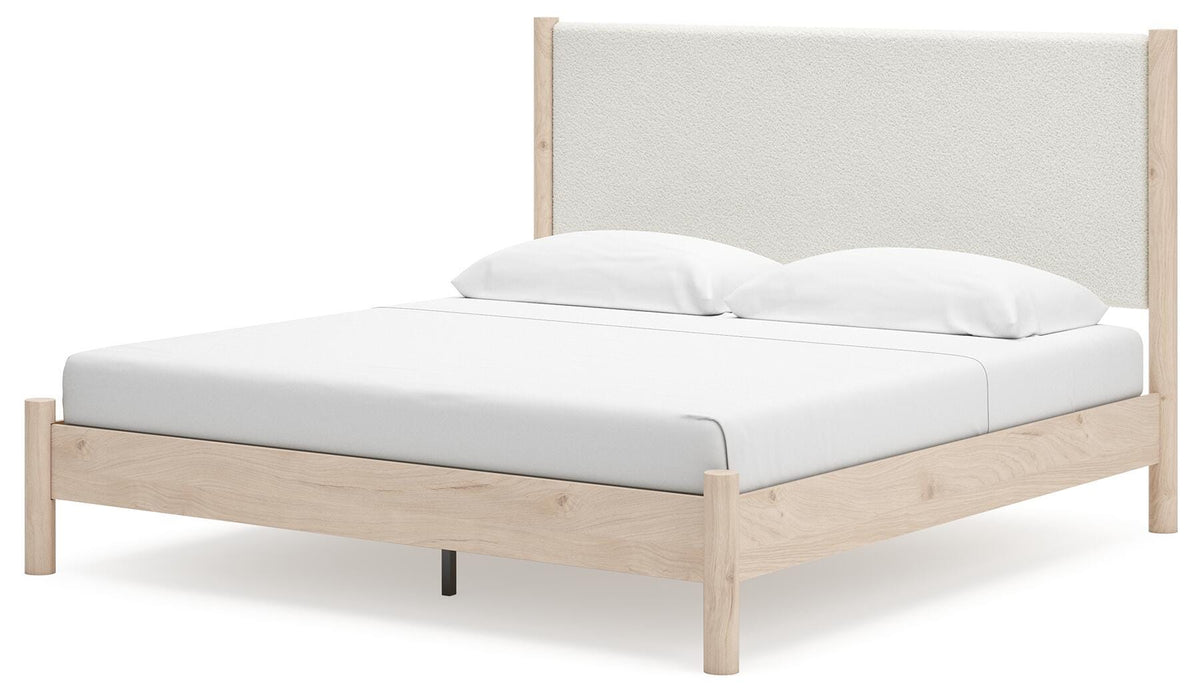 Cadmori Upholstered Bed - Dinettes Plus Furniture