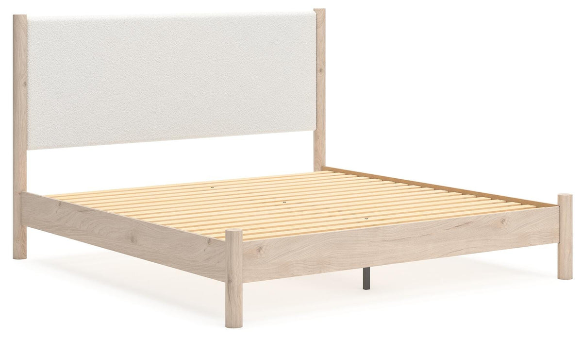 Cadmori Upholstered Bed - Dinettes Plus Furniture