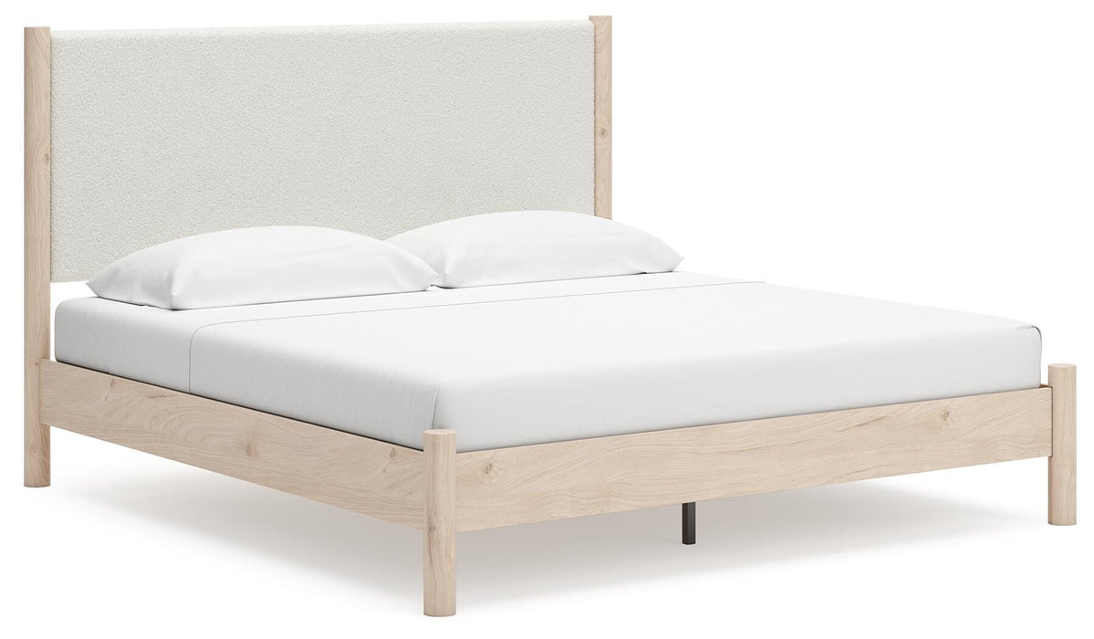 Cadmori Upholstered Bed - Dinettes Plus Furniture