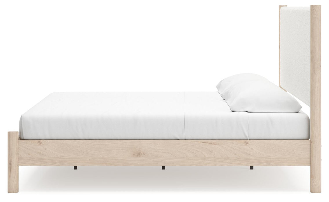 Cadmori Upholstered Bed - Dinettes Plus Furniture