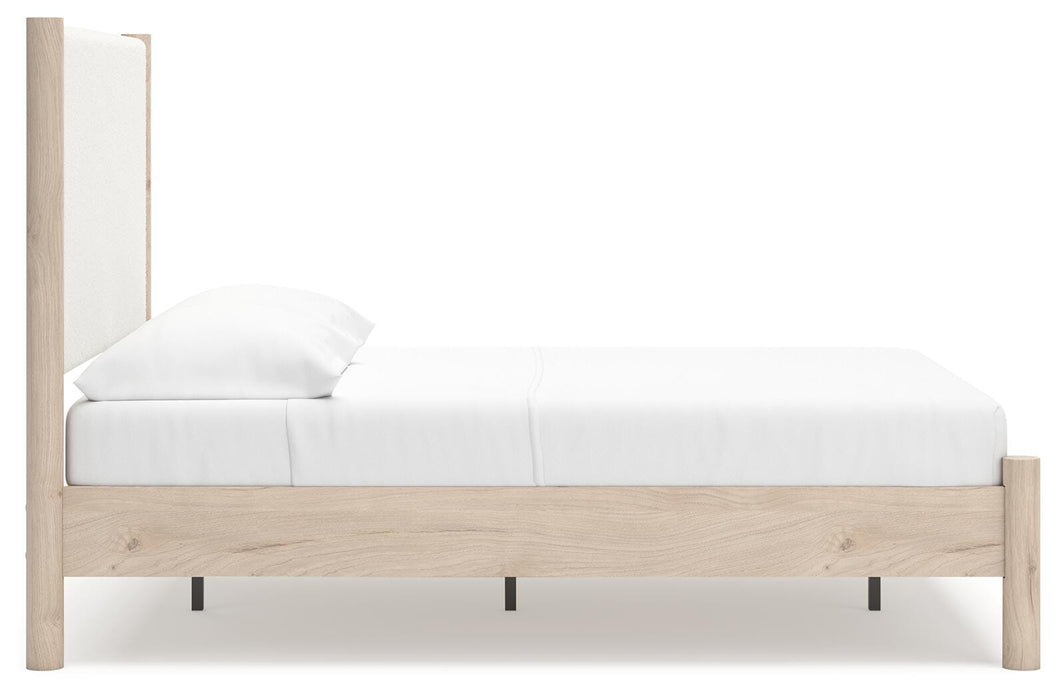 Cadmori Upholstered Bed - Dinettes Plus Furniture