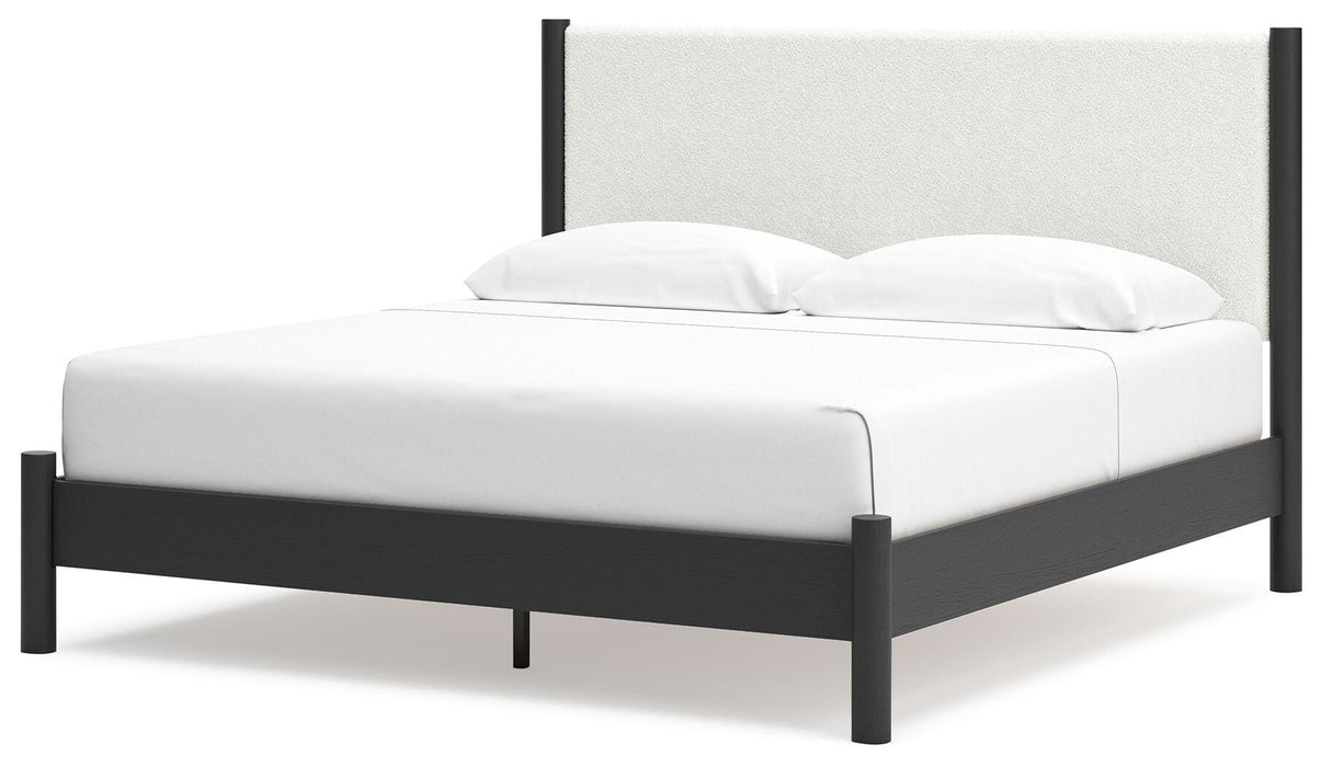 Cadmori Upholstered Bed - Dinettes Plus Furniture