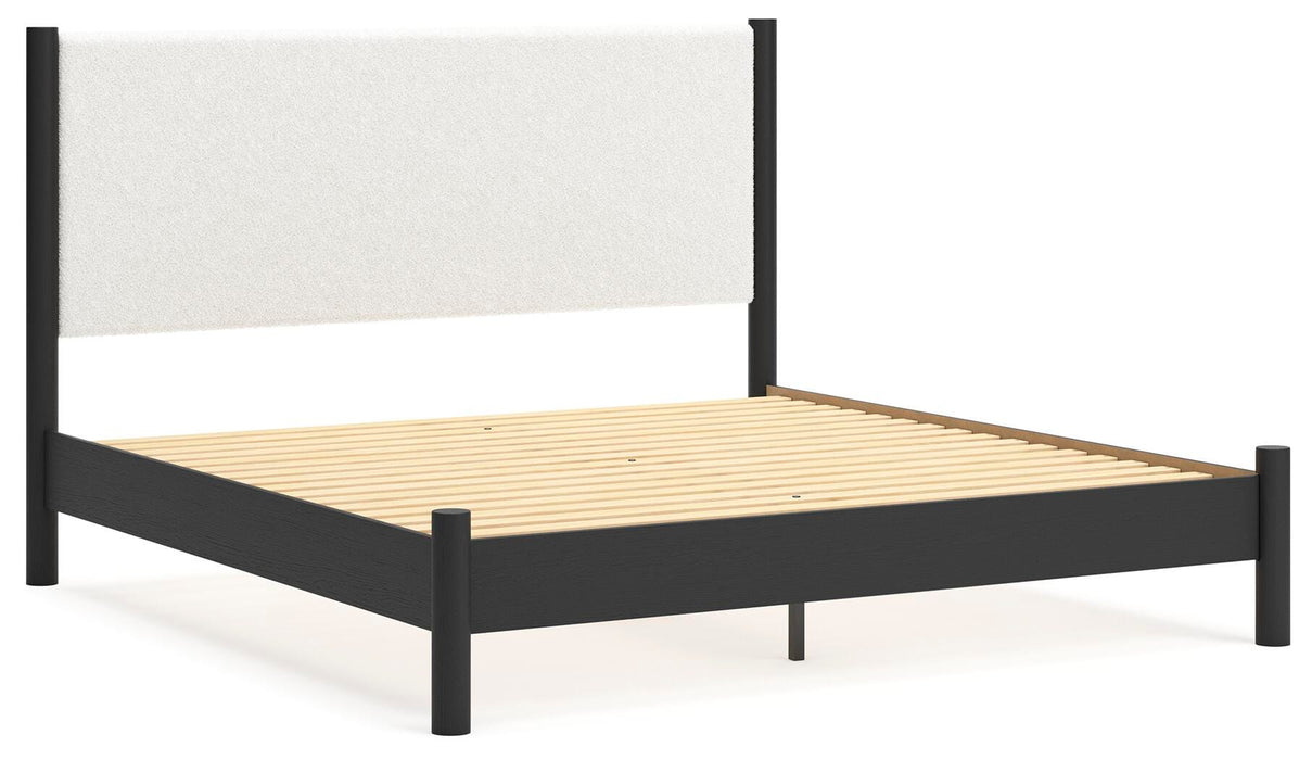 Cadmori Upholstered Bed - Dinettes Plus Furniture