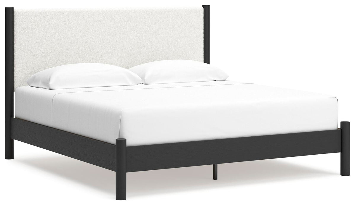 Cadmori Upholstered Bed - Dinettes Plus Furniture