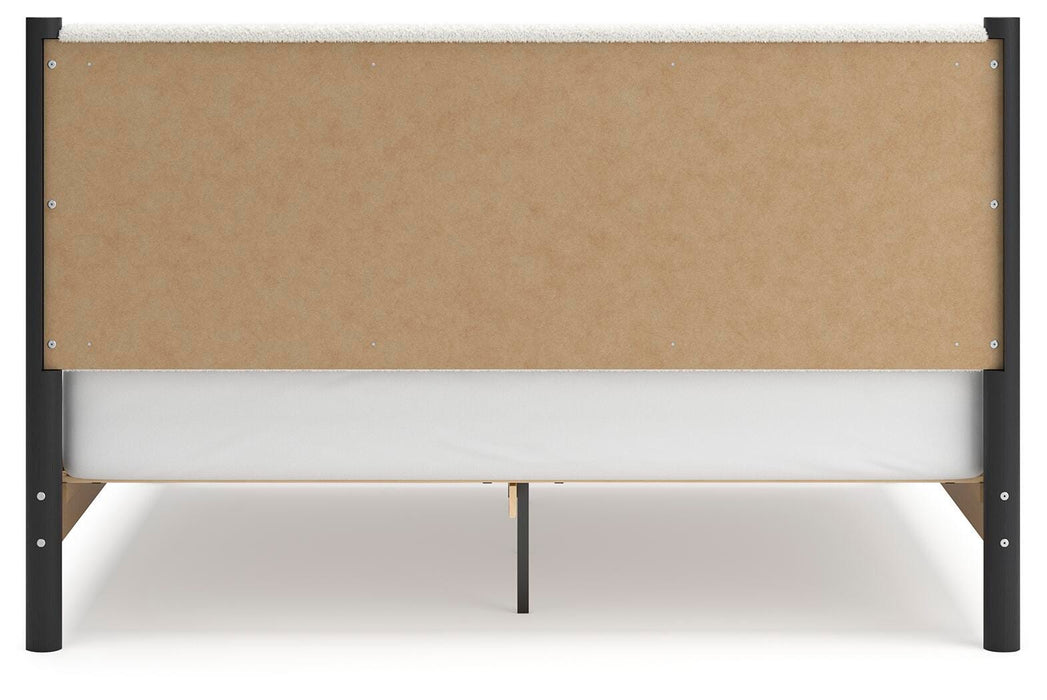 Cadmori Upholstered Bed - Dinettes Plus Furniture