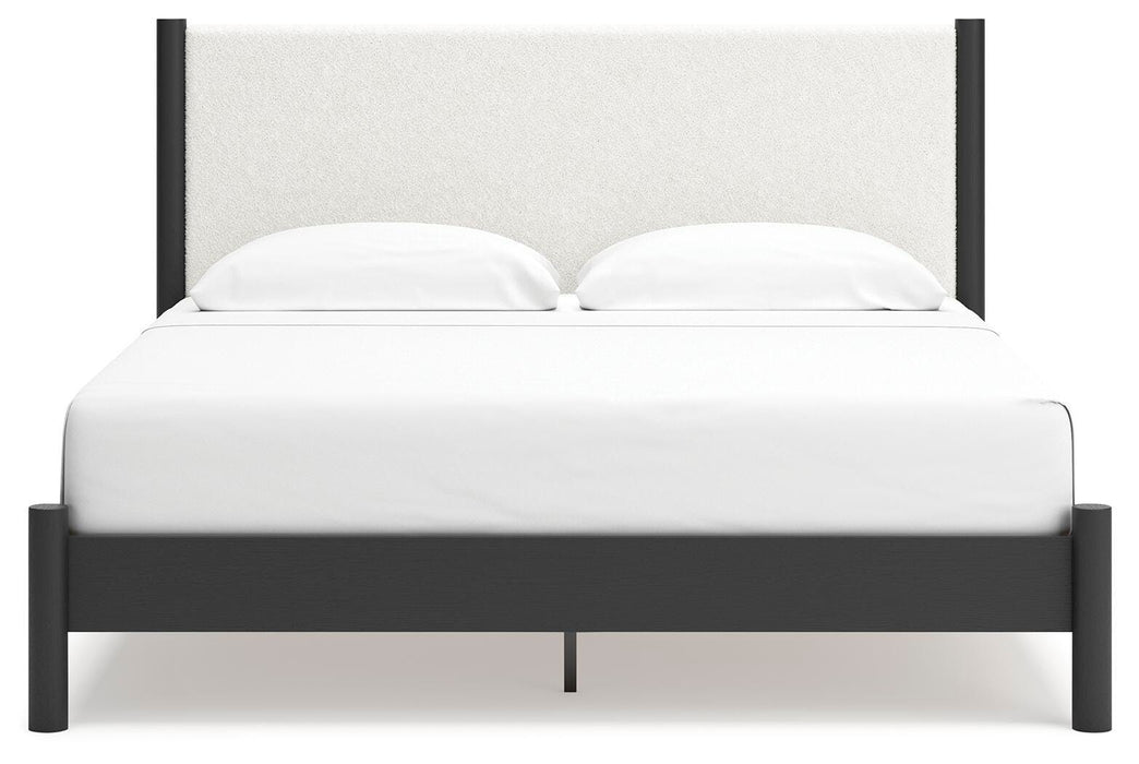 Cadmori Upholstered Bed - Dinettes Plus Furniture