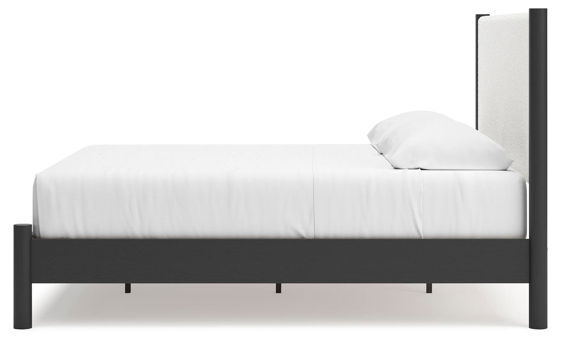 Cadmori Upholstered Bed - Dinettes Plus Furniture