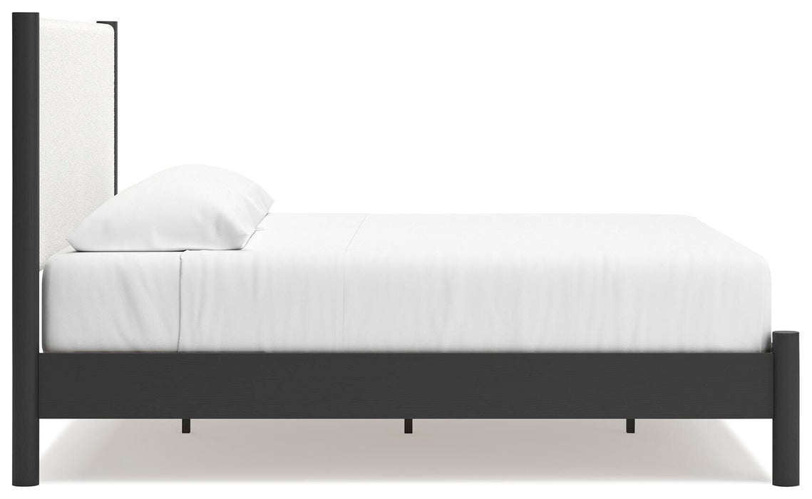 Cadmori Upholstered Bed - Dinettes Plus Furniture
