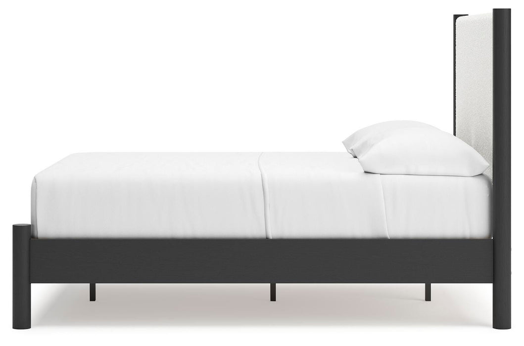 Cadmori Upholstered Bed - Dinettes Plus Furniture