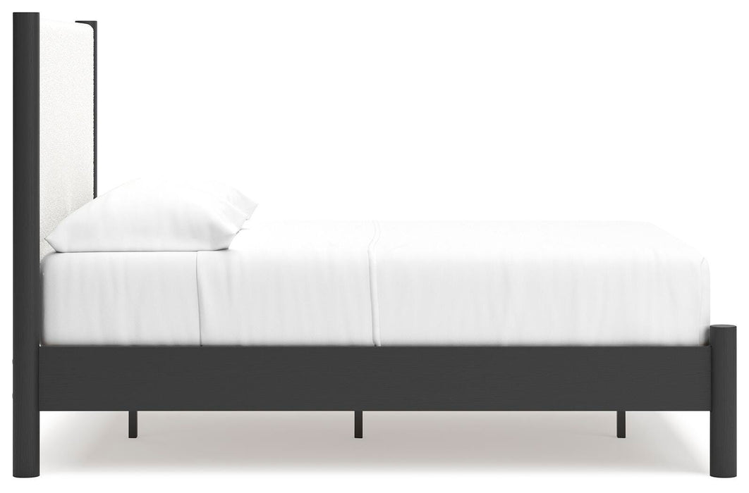 Cadmori Upholstered Bed - Dinettes Plus Furniture