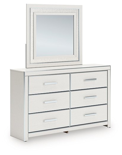 Zuraleus Dresser and Mirror - Dinettes Plus Furniture