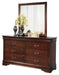 Alisdair Dresser and Mirror - Dinettes Plus Furniture