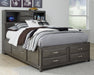 Caitbrook Storage Bed with 7 Drawers - Dinettes Plus Furniture