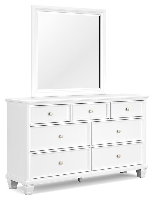 Fortman Dresser and Mirror - Dinettes Plus Furniture