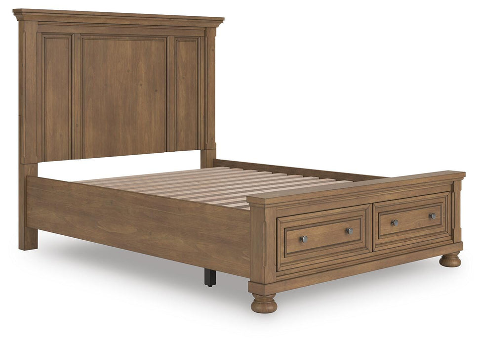 Feddinger Panel Storage Bed - Dinettes Plus Furniture