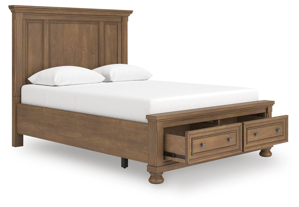 Feddinger Panel Storage Bed - Dinettes Plus Furniture