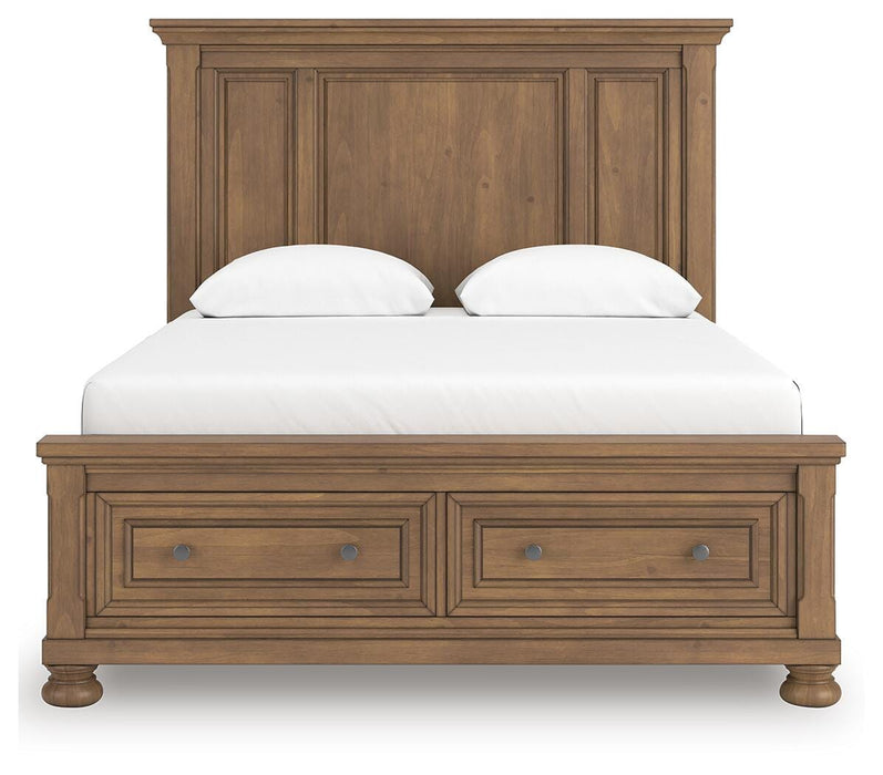 Feddinger Panel Storage Bed - Dinettes Plus Furniture