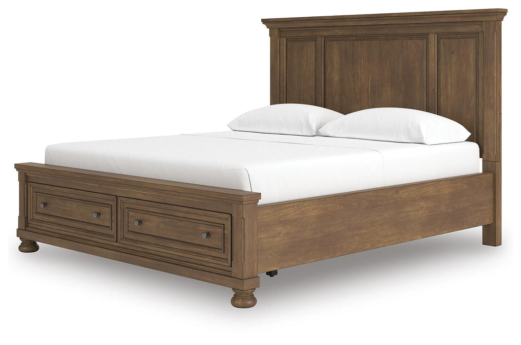 Feddinger Panel Storage Bed - Dinettes Plus Furniture