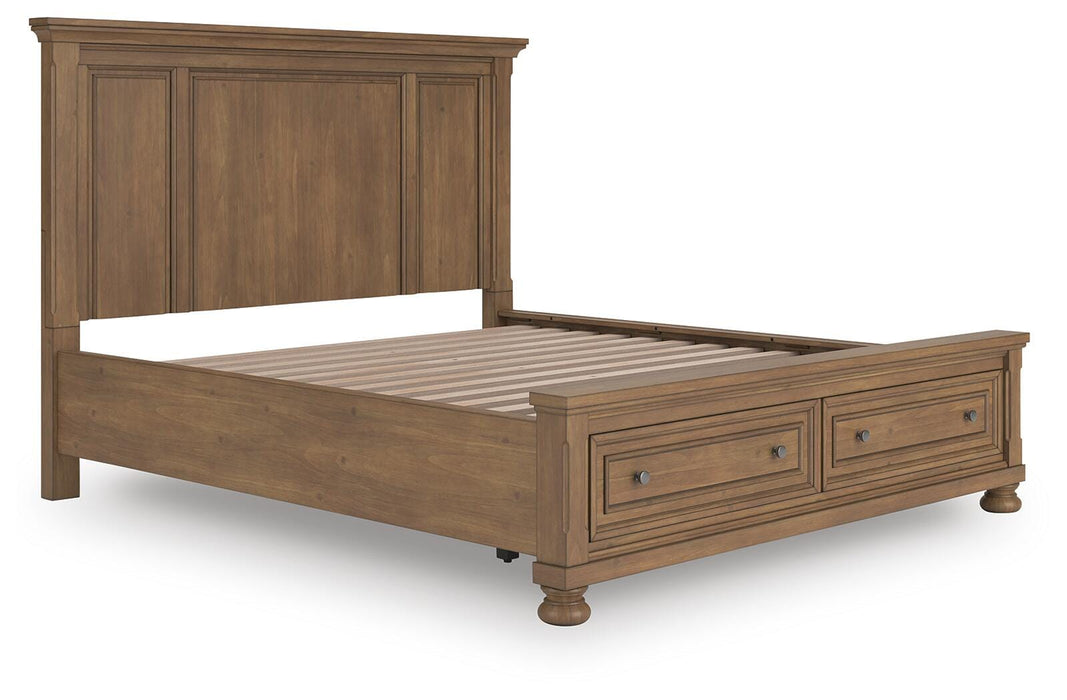 Feddinger Panel Storage Bed - Dinettes Plus Furniture