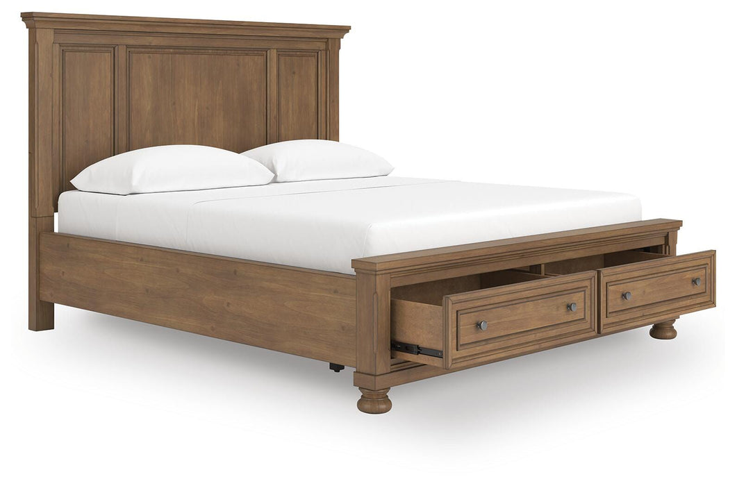 Feddinger Panel Storage Bed - Dinettes Plus Furniture