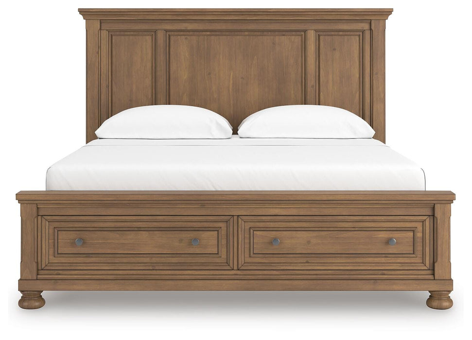 Feddinger Panel Storage Bed - Dinettes Plus Furniture