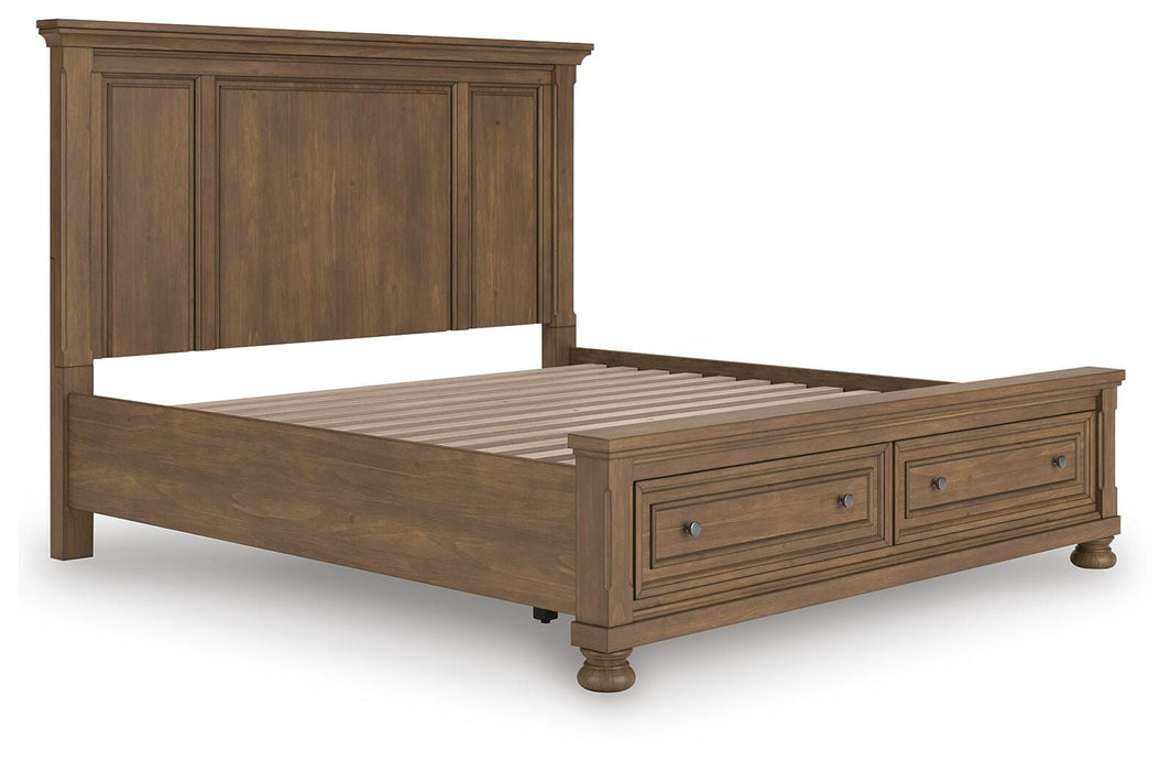 Feddinger Panel Storage Bed - Dinettes Plus Furniture