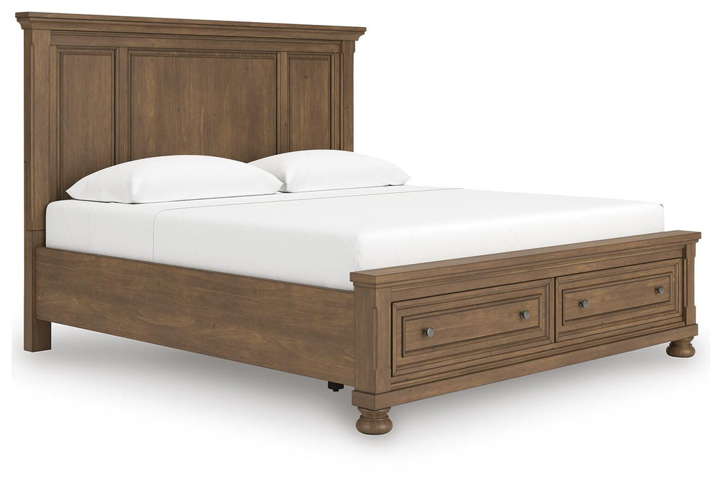 Feddinger Panel Storage Bed - Dinettes Plus Furniture