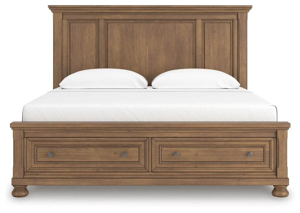 Feddinger Panel Storage Bed - Dinettes Plus Furniture