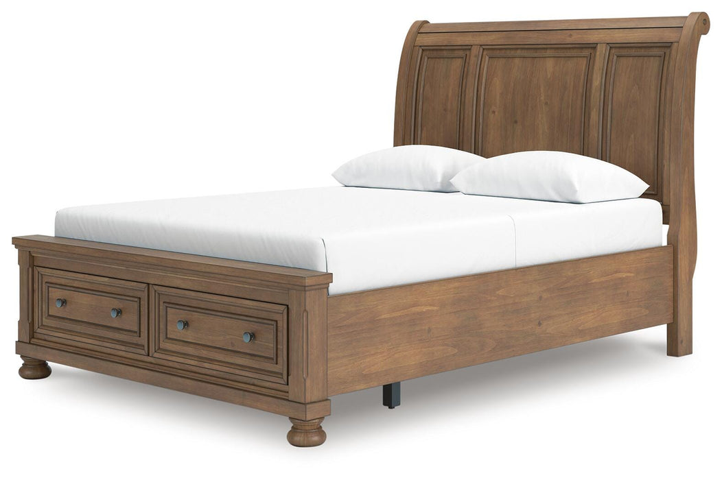 Feddinger Panel Storage Bed - Dinettes Plus Furniture