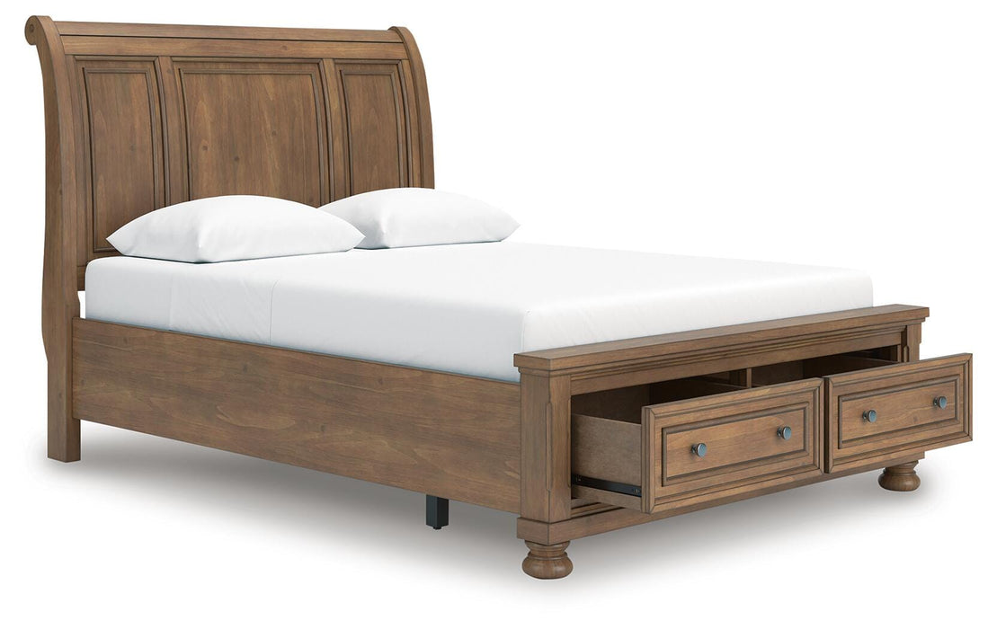 Feddinger Panel Storage Bed - Dinettes Plus Furniture