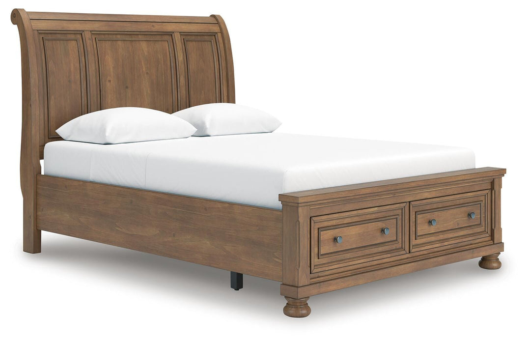 Feddinger Panel Storage Bed - Dinettes Plus Furniture