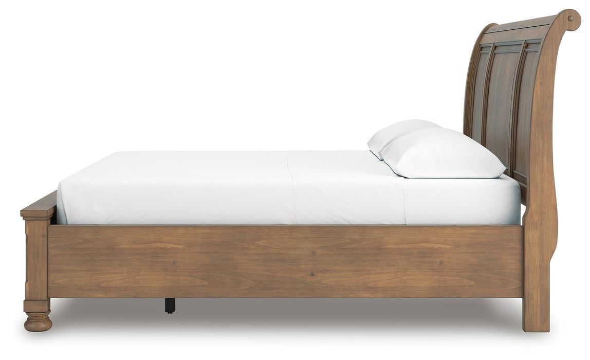 Feddinger Panel Storage Bed - Dinettes Plus Furniture