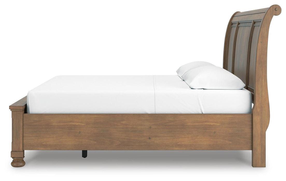 Feddinger Panel Storage Bed - Dinettes Plus Furniture