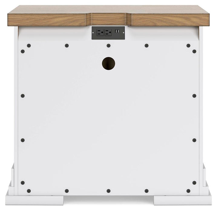 Ashbryn Nightstand - Dinettes Plus Furniture