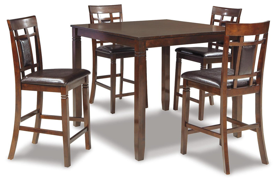 Bennox Counter Height Dining Table and Bar Stools (Set of 5) - Dinettes Plus Furniture