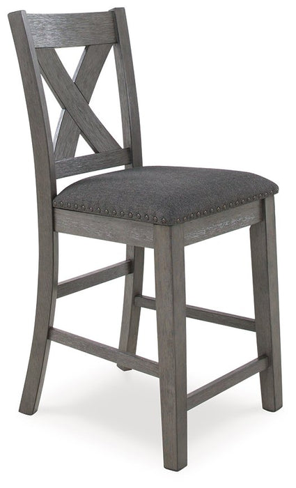 Caitbrook Counter Height Dining Table and Bar Stools (Set of 7)