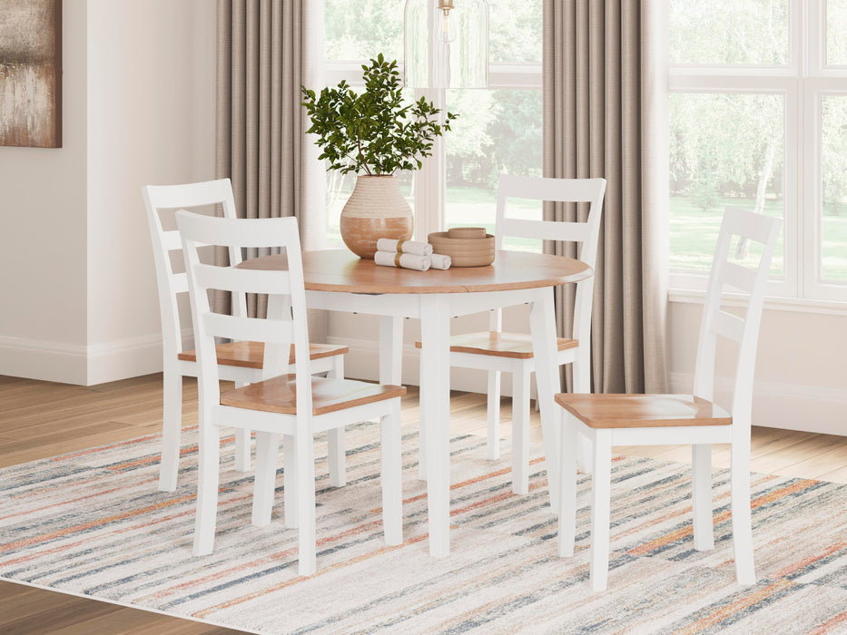 Gesthaven Dining Drop Leaf Table - Dinettes Plus Furniture