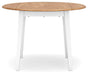 Gesthaven Dining Drop Leaf Table - Dinettes Plus Furniture