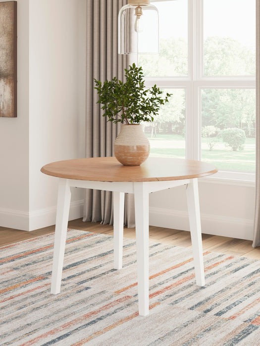 Gesthaven Dining Drop Leaf Table - Dinettes Plus Furniture