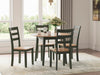 Gesthaven Dining Drop Leaf Table - Dinettes Plus Furniture