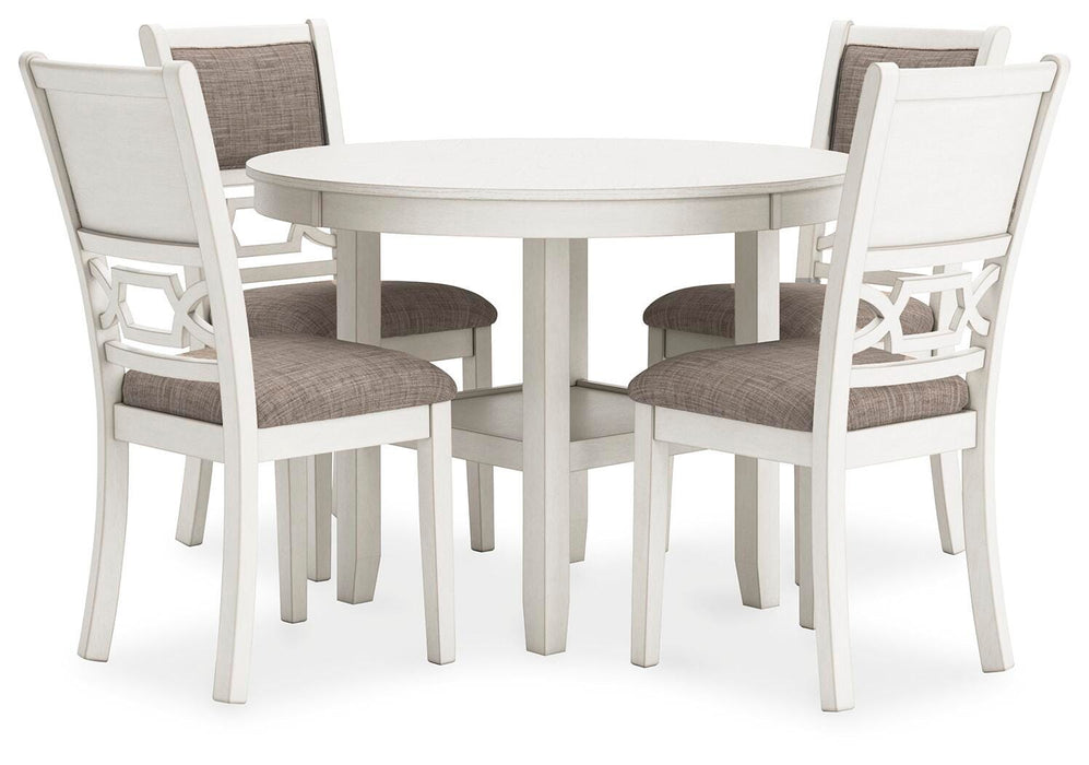 Erinberg Dining Table and 4 Chairs (Set of 5) - Dinettes Plus Furniture