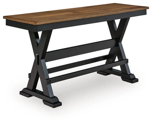 Wildenauer 48" Counter Height Bench - Dinettes Plus Furniture