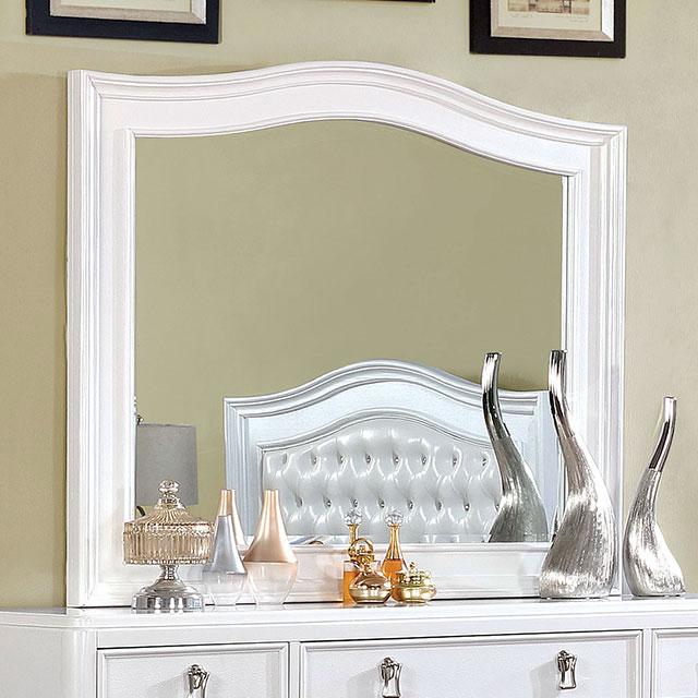 Ariston Mirror White, Silver, & Black