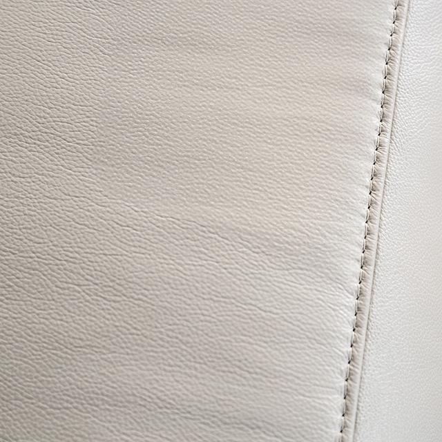 Bienne Sofa Manual Recliner White & Black