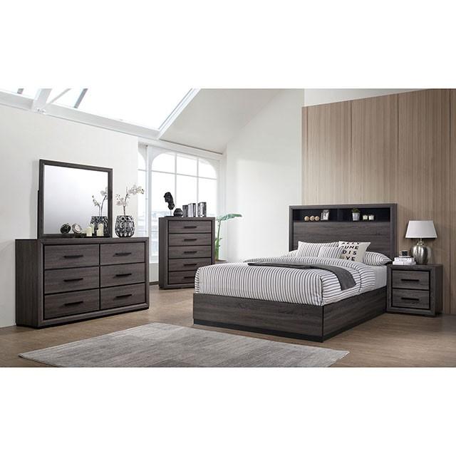 Conwy Gray Cal.King Bed