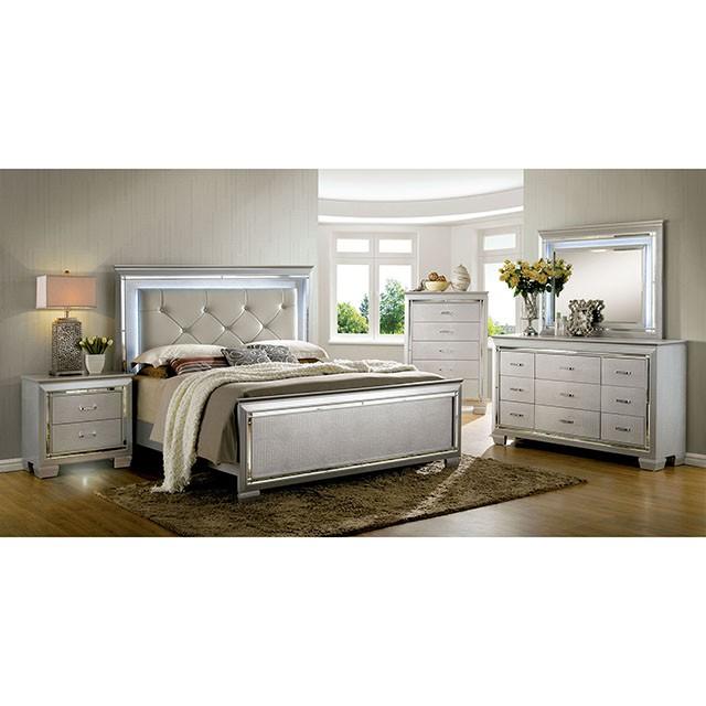 BELLANOVA Silver Queen Bed