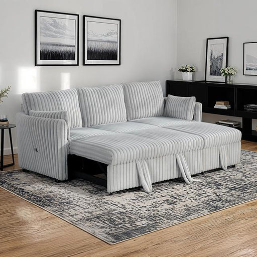 Denholme Sectional w/ Pull Out - Dinettes Plus Furniture