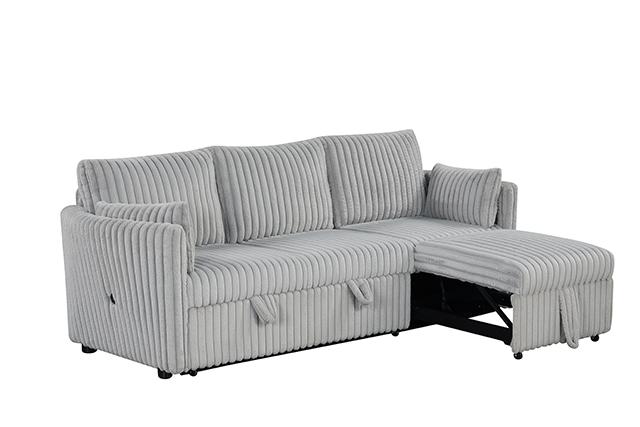 Denholme Sectional w/ Pull Out - Dinettes Plus Furniture
